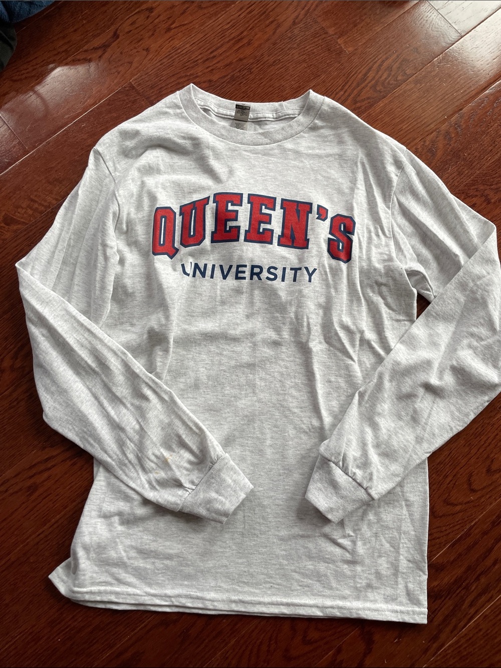 Queen's University Grey Long sleeve